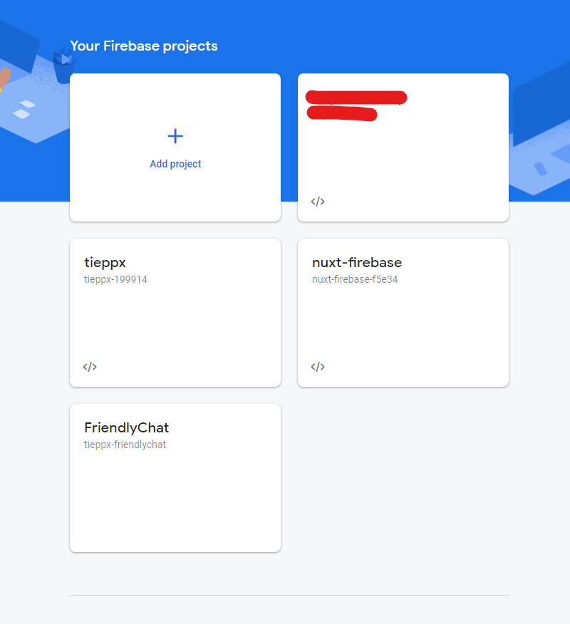 firebase-add-project